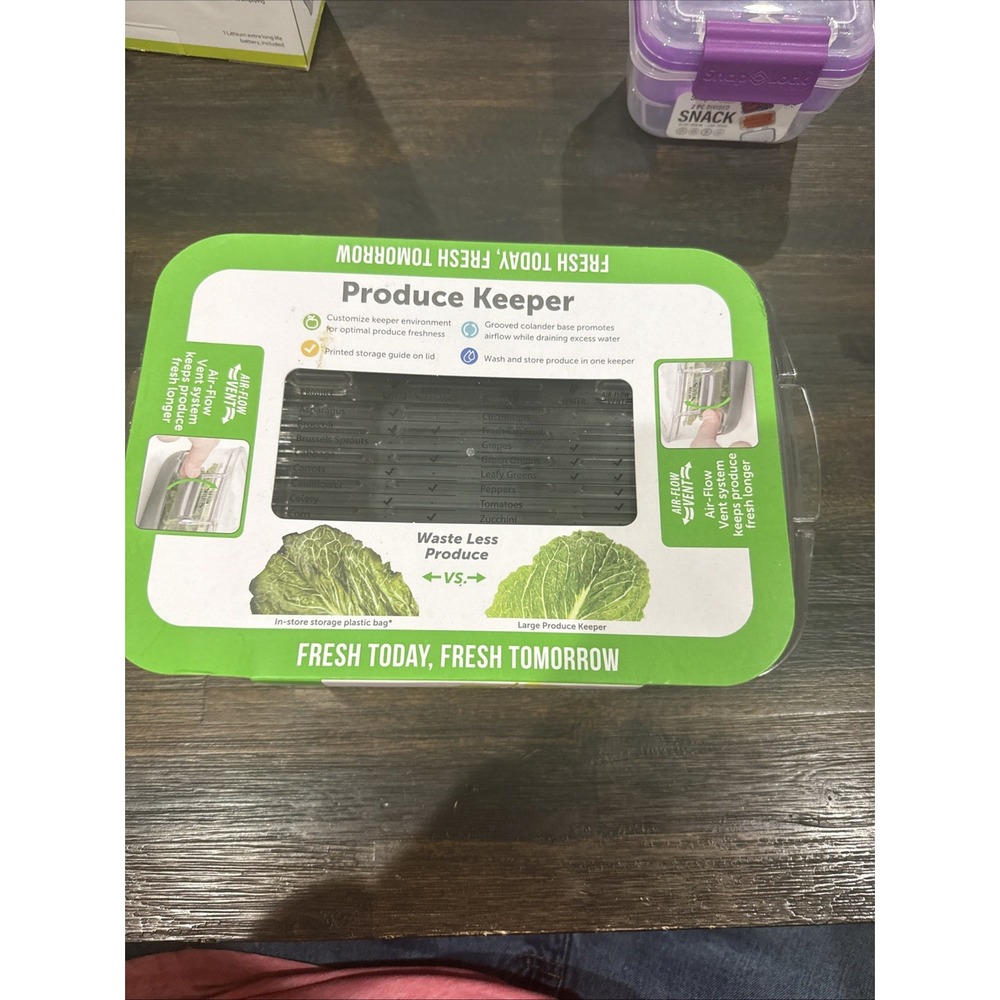 Progressive International PrepWorks Produce , 3-Quart – Stay-Fresh Vent Syste...